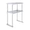 Amgood 14 in. x 24 in. AmGood Stainless Steel Double Deck Over Shelf DOS-1424-Z - alternate 1
